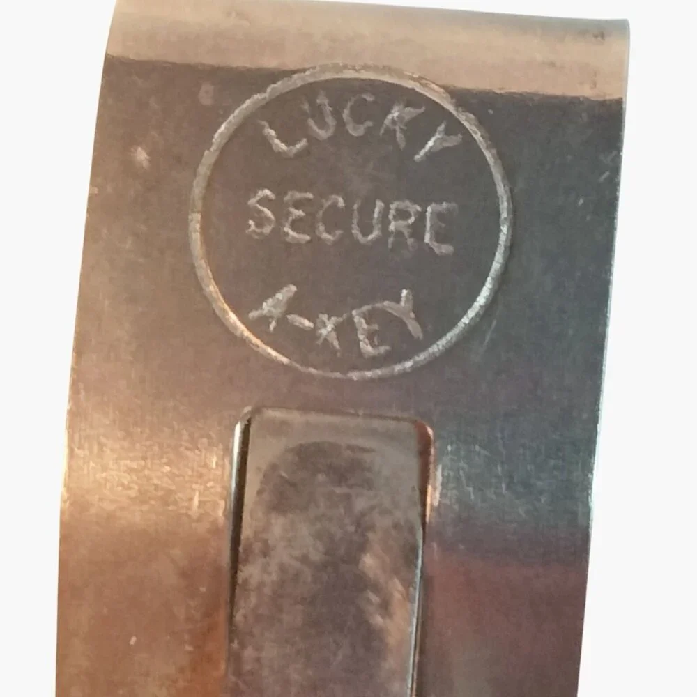 Lucky Secure Metal Key Ring Clip